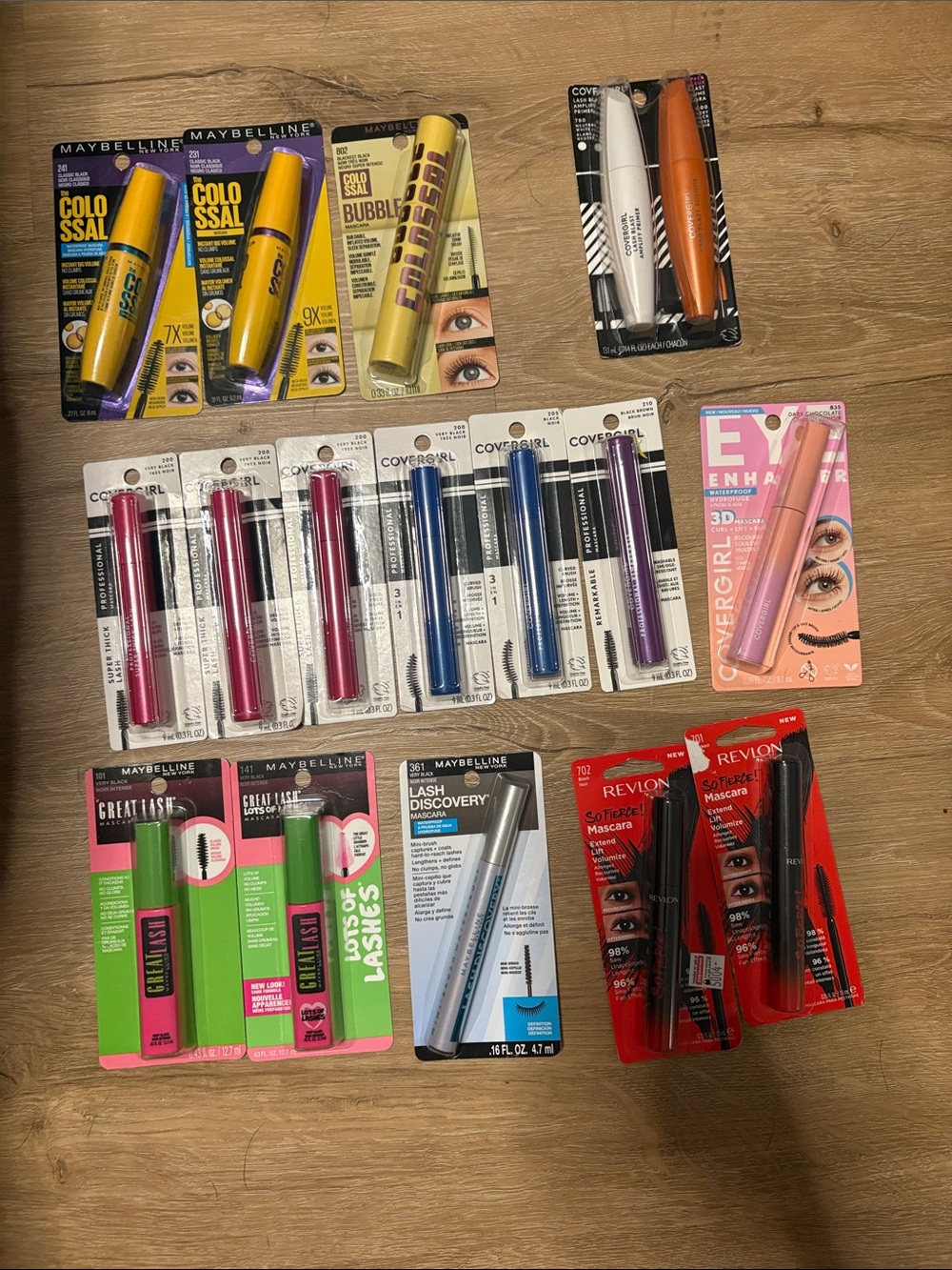 Mixed Lot of New Mascaras - 16 total